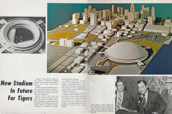 1972 Domed New Tiger Stadium Renderings Combined.png 1972 Domed New Tiger Stadium Renderings Combined.